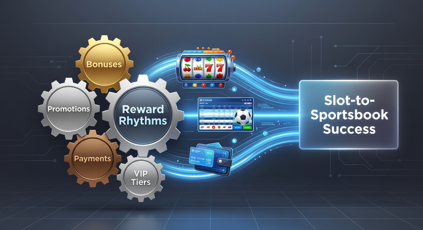 Close-up of a mobile app dashboard showing interconnected VIP progress bars for slots, table games, and live sports betting rewards